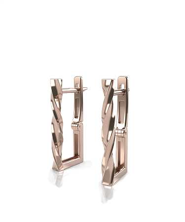 Серьги из красного золота HP-с113/к