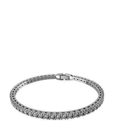 Браслет из белого золота с муассанитами МТ-Б1/б